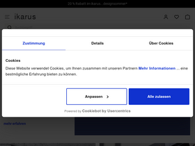 'ikarus.de' screenshot