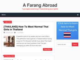 'afarangabroad.com' screenshot