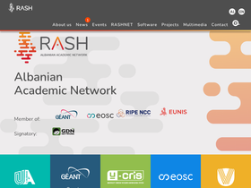 'rash.al' screenshot