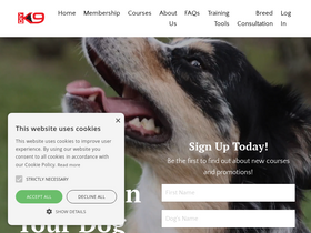 'diyk9.com' screenshot