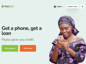 'payjoy.com' screenshot