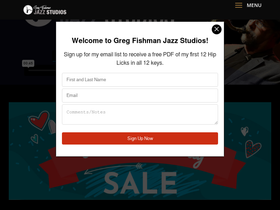 gregfishmanjazzstudios.com