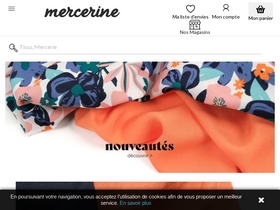 'mercerine.com' screenshot