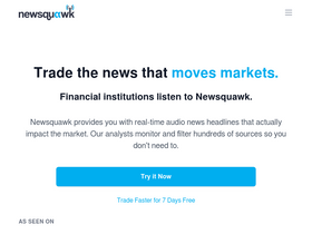'newsquawk.com' screenshot