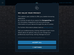 'dungeonfog.com' screenshot