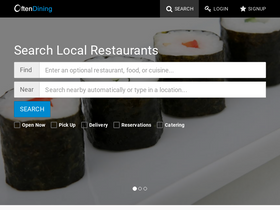 'oftendining.com' screenshot