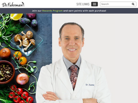 'drfuhrman.com' screenshot