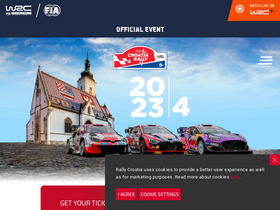 'rally-croatia.com' screenshot