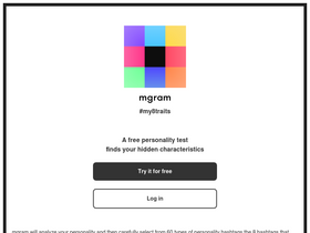 'mgram.me' screenshot