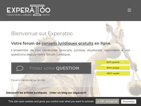 'experatoo.com' screenshot