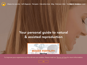 'fertilitypedia.org' screenshot