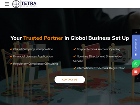 'tetraconsultants.com' screenshot