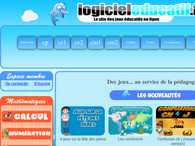 'logicieleducatif.fr' screenshot