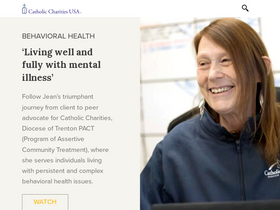 'catholiccharitiesusa.org' screenshot