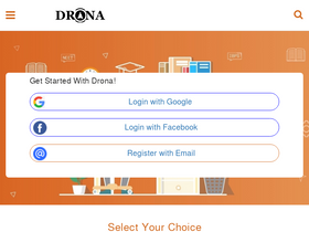 'drona.in' screenshot