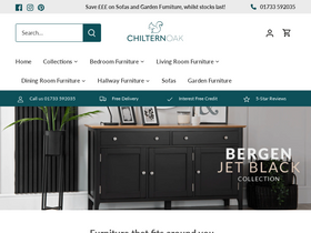 'chilternoakfurniture.co.uk' screenshot