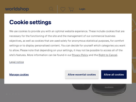 'worldshop.eu' screenshot