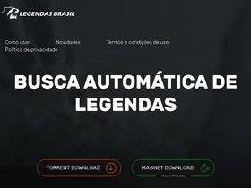 'legendasbrasil.org' screenshot