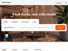 'wimoveis.com.br' screenshot