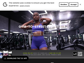 'tlfapparel.com' screenshot