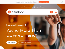 'bambooinsurance.com' screenshot