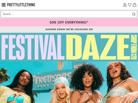 'prettylittlething.ca' screenshot