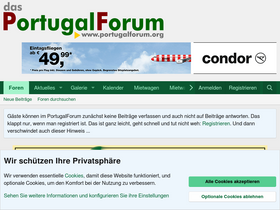 'portugalforum.org' screenshot