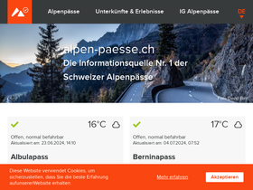 'alpen-paesse.ch' screenshot