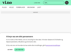 'vi.no' screenshot