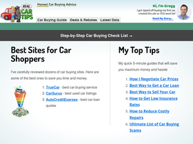 'realcartips.com' screenshot