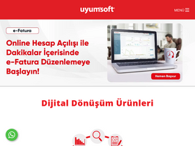 'uyumsoft.com' screenshot