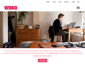 'woko.ch' screenshot