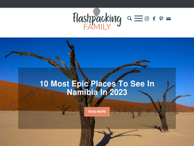 'flashpackingfamily.com' screenshot