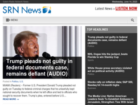 'srnnews.com' screenshot
