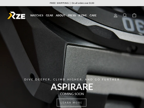 'rzewatches.com' screenshot