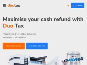 'duotax.com.au' screenshot