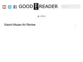 'goodereader.com' screenshot