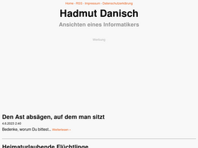 'danisch.de' screenshot