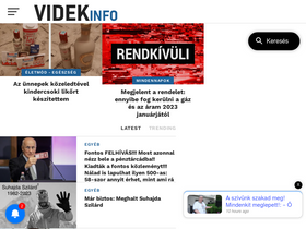 'videk.info' screenshot
