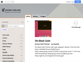 'gnome-look.org' screenshot