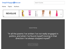 'inspiringquotes.us' screenshot