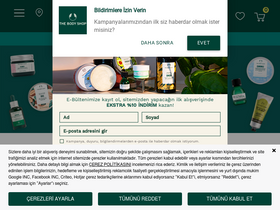 'thebodyshop.com.tr' screenshot