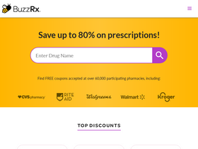 'buzzrx.com' screenshot