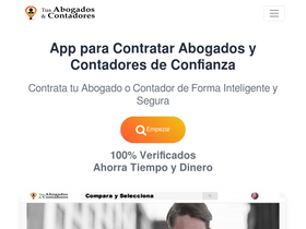 'tusabogadosycontadores.co' screenshot