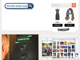 'donde-esta.org' screenshot