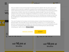 'paczkomaty.pl' screenshot