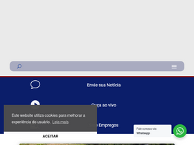 'santanafm.com.br' screenshot