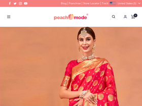 'peachmode.com' screenshot