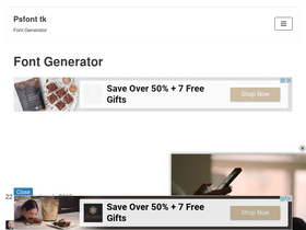 'psfonttk.com' screenshot