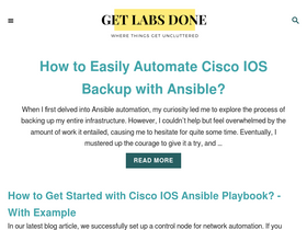 'getlabsdone.com' screenshot